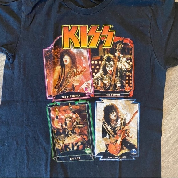 Kiss Graphic Band Shirt Size Large - Picture 2 of 4